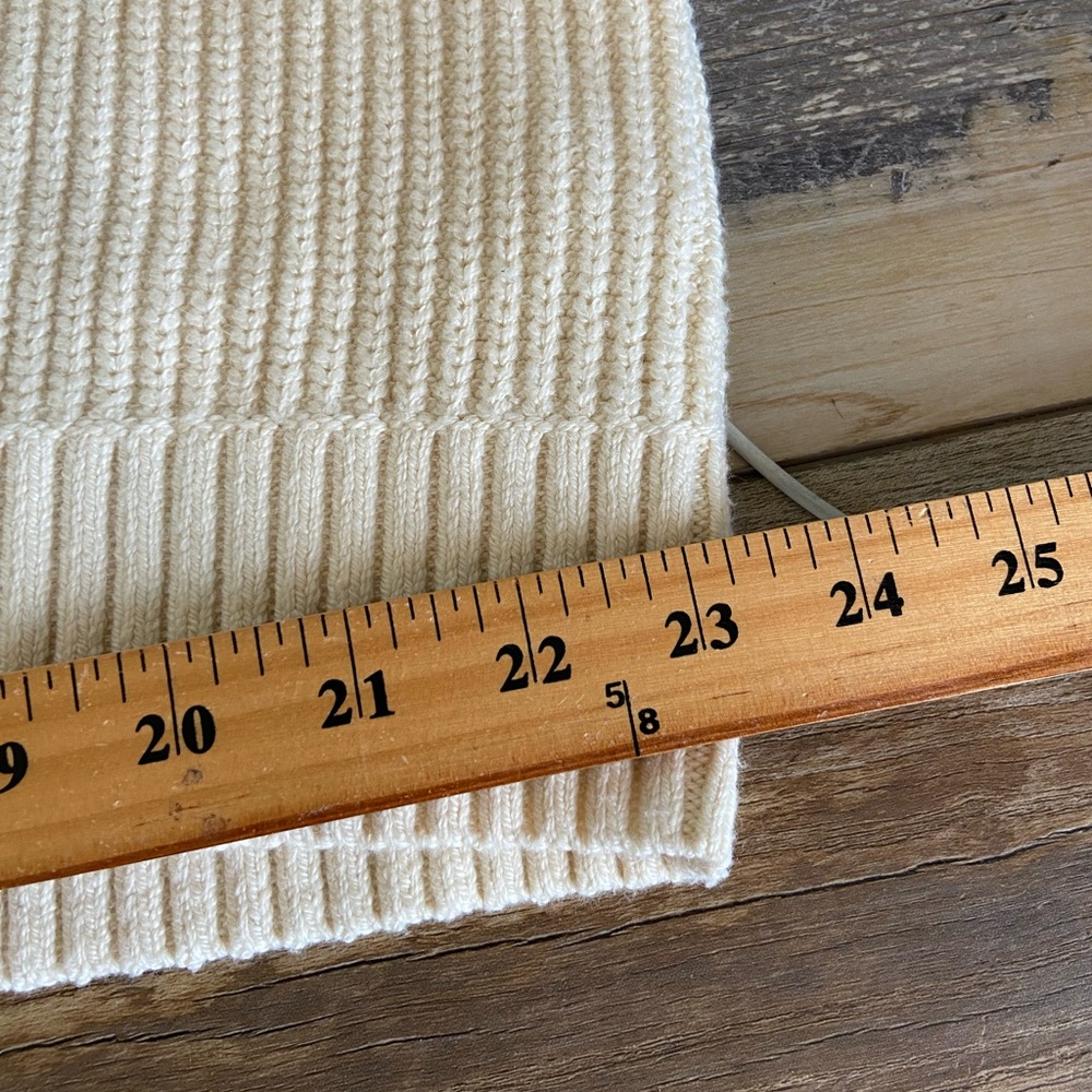 Old Navy Women's Ribbed Knit Buttoned‎ Cardigan Size 2X Cream Boho Accademia - Picture 7 of 11